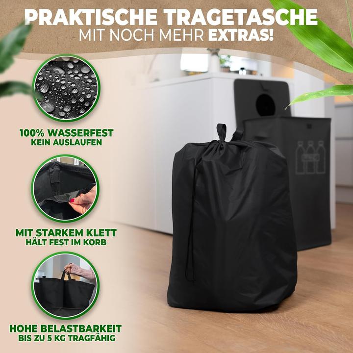 Produktbild Cottara Pfandflaschen-Sammelbehälter mit Einwurf (100 l)
