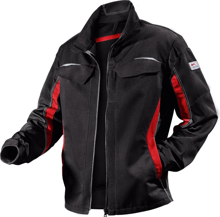 Produktbild Kübler Pulsschlag Jacke 1324 schwarz/mittelrot Grösse 29 (29)