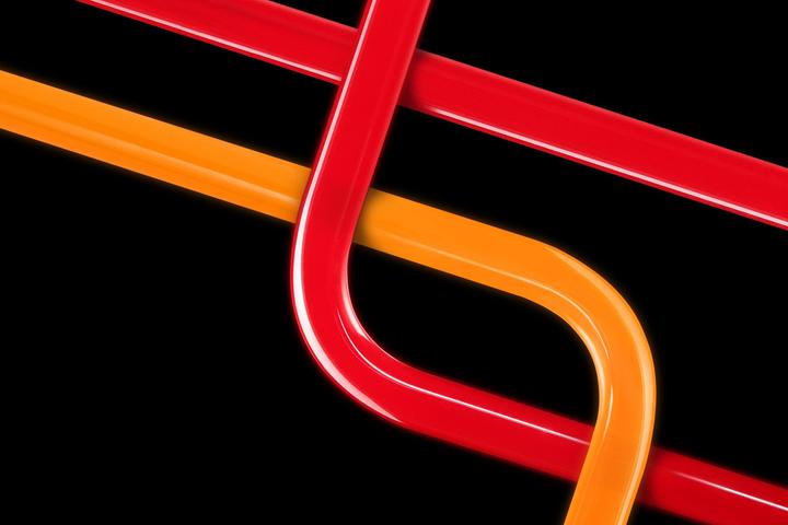 Image du produit EKWB EK-Loop Hard Tube 12/10mm acrylique, courbé à 90 degrés - 80cm, 6 pièces (0.80 m, Matières plastiques)