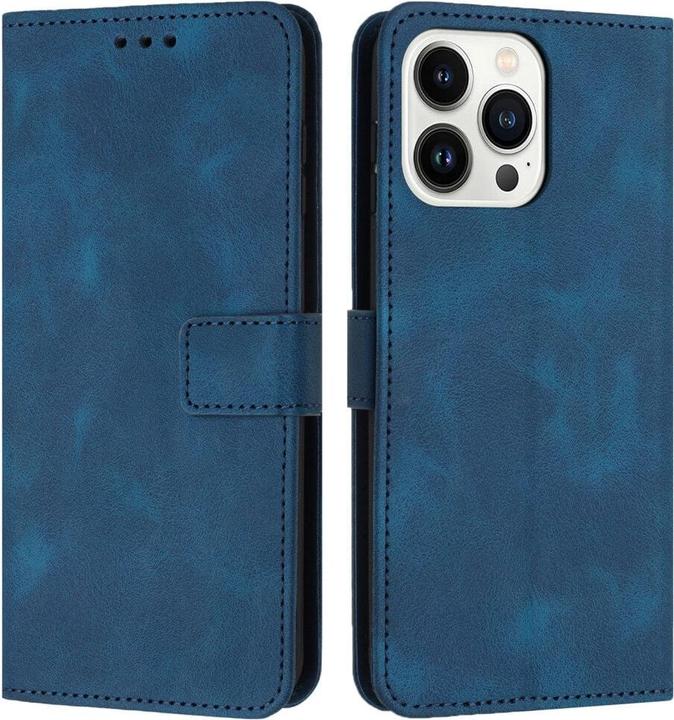 Produktbild Cover-Discount iPhone 16 Pro – Wildleder Look Etui im Vintage Design (Apple iPhone 16 Pro)