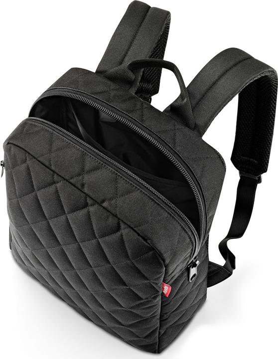 Actual product image reisenthel Backpack Classic M Rhombus Black (13 l)
