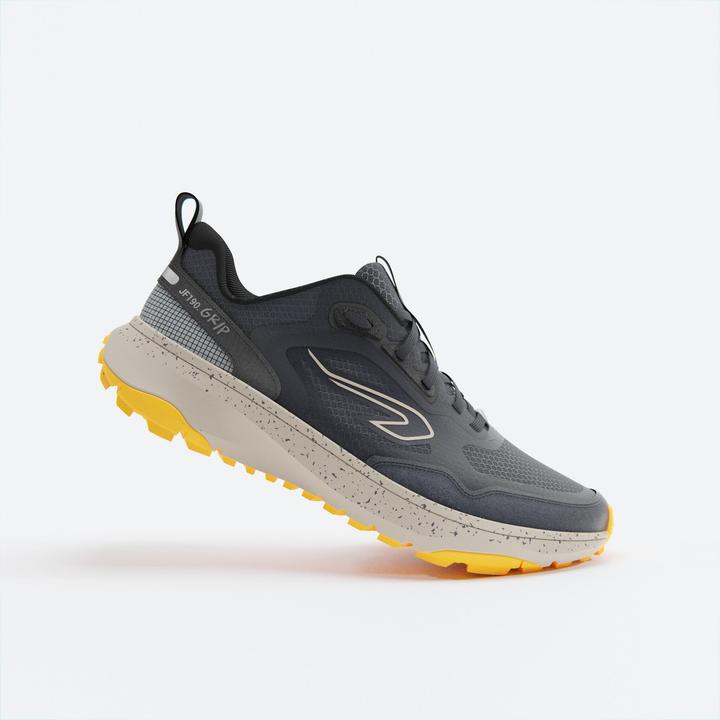 Produktbild Kalenji Men's Running and Trail Running Shoes - JF 190 GRIP - Blue/Mango (42)