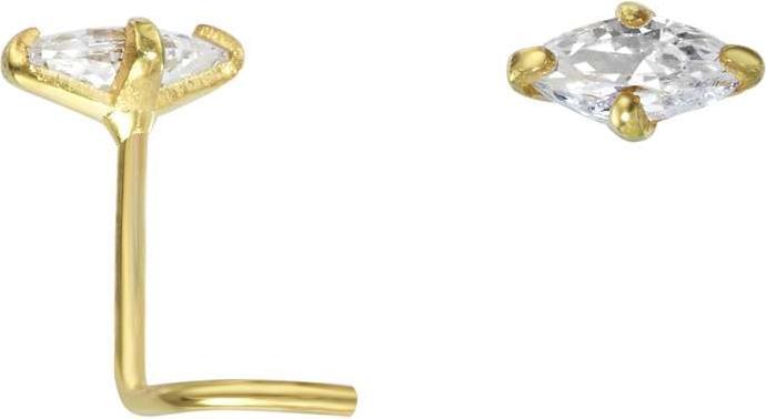 Produktbild Bijouteria Nasenpiercing (Gold 14K, Zirkonia)