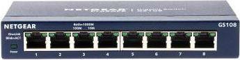 Image du produit Netgear Commutateur de bureau non administrable ProSAFE 8 ports Gigabit (8 ports)