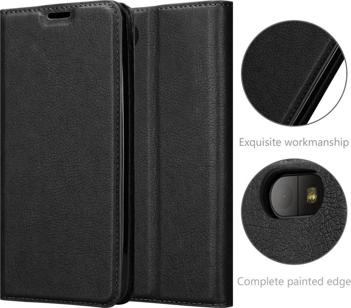 Actual product image Cadorabo Book Invisible Magnet Cover (Blackberry Q10)