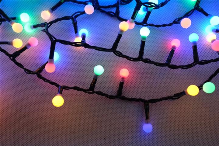 Image du produit Christmas To 500 LED CHERRY LIGHTS MULTI.11M IP44