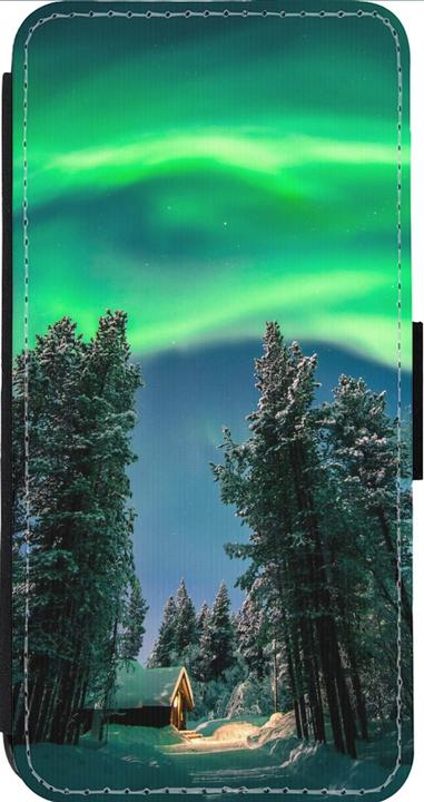 Image du produit PhoneLook Coque Wallet noir Winter 22 Northern Lights (Apple iPhone 14 Pro Max)