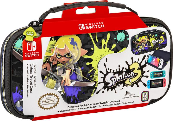 Nacon Gaming Travel Case - Splatoon 3 (Switch, Switch OLED, Switch Lite)