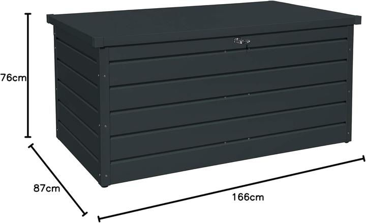 Produktbild Tepro Gartenbox Palladium, anthrazit
