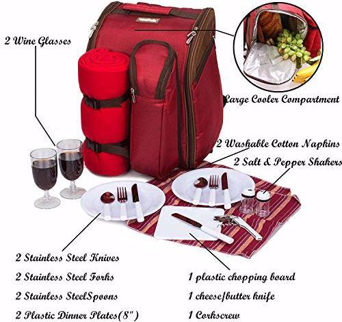 Immagine prodotto Apollo Walker Zaino da picnic per 2 persone