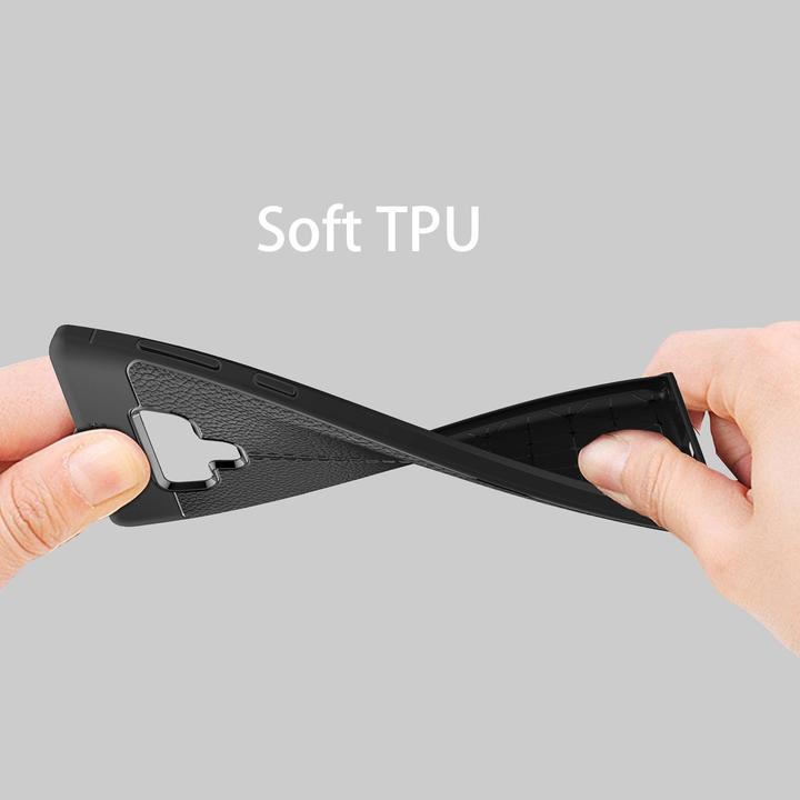 Produktbild Cadorabo TPU Cover Kunstleder Struktur (Samsung Galaxy Note 9)