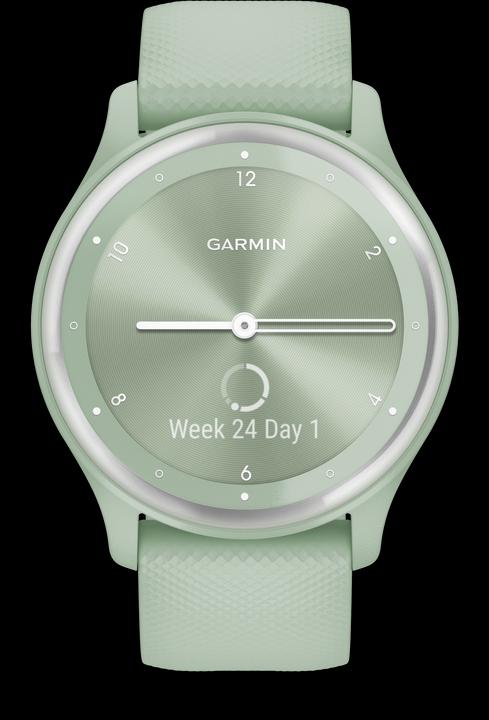 Produktbild Garmin vivomove Sport, WW, Cool Mint, Silikon (40 mm)