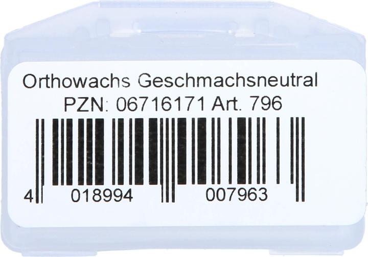 Actual product image Megadent Wax for braces wearers, 1 pc