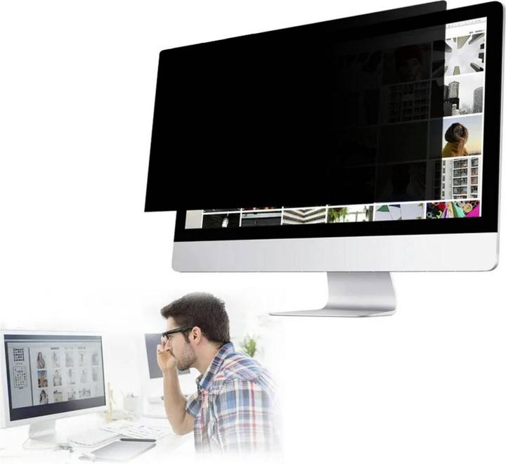 Actual product image Renkforce RF-MPSIMAC-270 Privacy Film 68,6cm (27 ) Aspect Ratio: 16:9 RF-6026106 Suitable for Mode (25.04", 16 : 9)