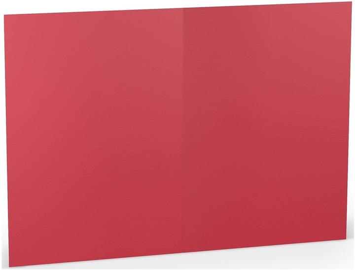 Image du produit Rössler Carte-lettre HD A5 PL rouge (A5, 220 g/m²)