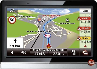 Falk NEO 450, European maps