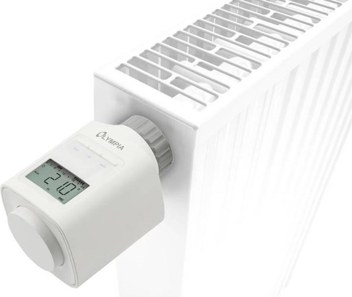 Actual product image Olympia Radiator thermostat HT 430-23A Display
