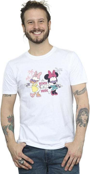 Immagine prodotto Disney Minnie Daisy Beach Mode Maglietta Uomo (L)