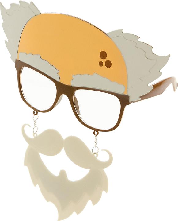 Actual product image Widmann Brille Alter Mann Mit Schnauz- Und Kinnbart