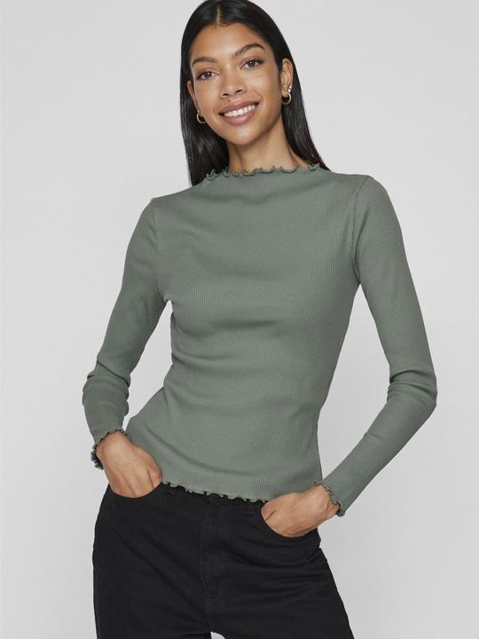 Image du produit Vila High Neck Oberteil mit langen Ärmeln (L)