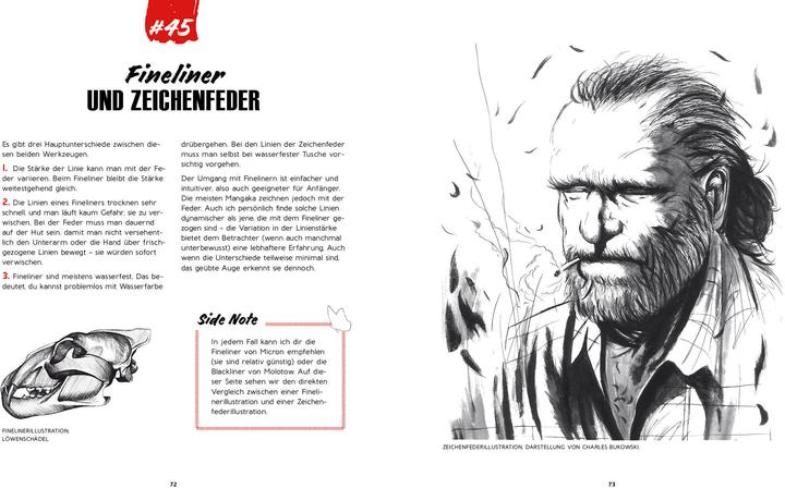 Actual product image 100 geniale Manga-Zeichentricks (German, Harutyun Harutyunyan, 2022)