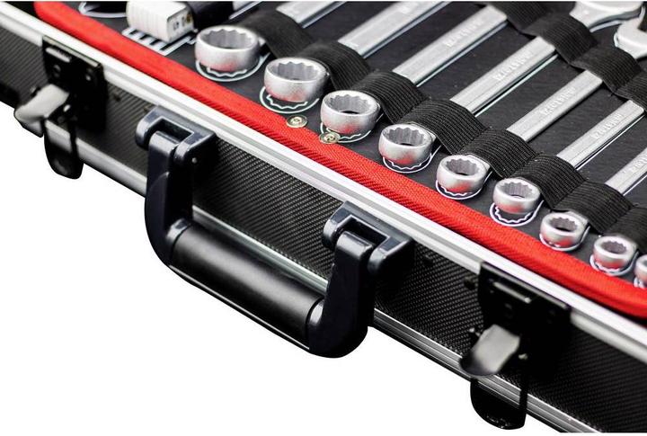 Produktbild Metafranc WU8971470 Heimwerker Werkzeugkoffer bestückt 131teilig (B x H x T) 320 x 140 x 460mm (131 Teile)