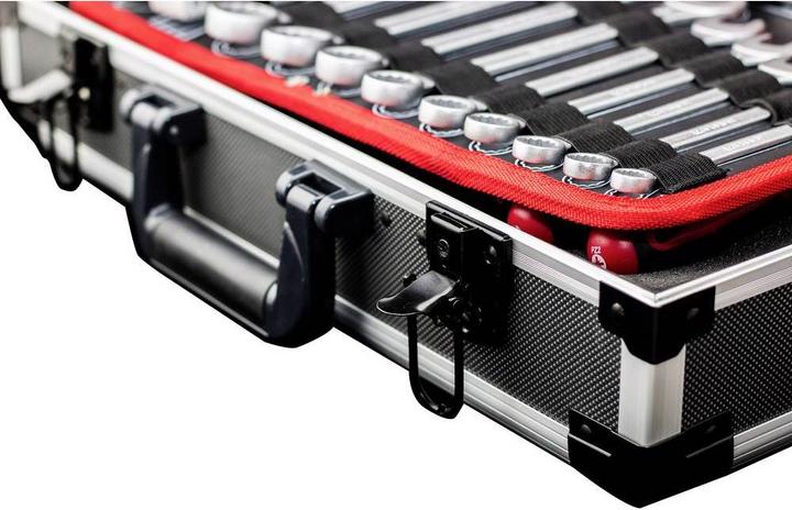 Produktbild Metafranc WU8971470 Heimwerker Werkzeugkoffer bestückt 131teilig (B x H x T) 320 x 140 x 460mm (131 Teile)