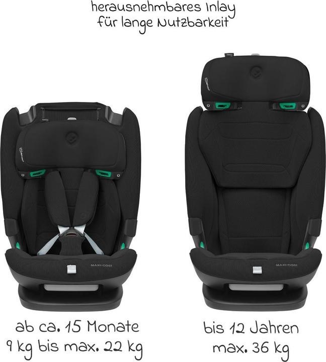 Actual product image Maxi-Cosi MC Titan Pro2 I-Size Auth.Blac (Child seat, ECE R129/i-Size Standard)
