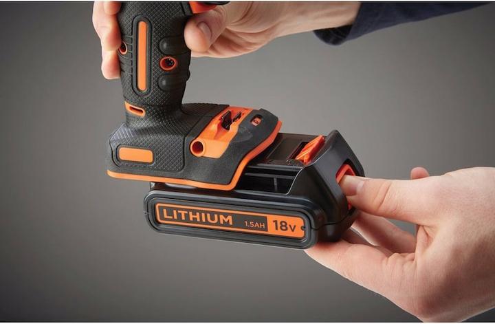 Actual product image Black & Decker BDCHD18BAFC (Rechargeable battery operated)