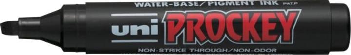 Produktbild Uni-ball Flipchartmarker uni PROCKEY 3-6mm schwarz (Schwarz, 6 mm, 1 x)