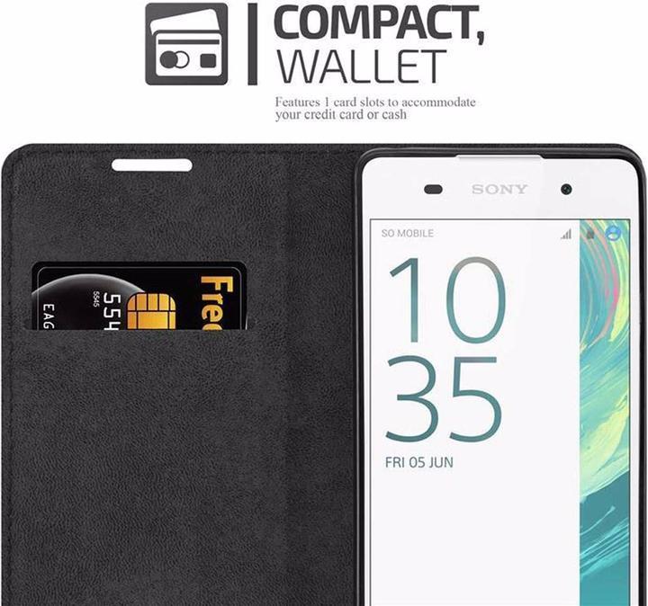 Image du produit Cadorabo Book Couverture magnétique invisible (Sony Xperia E5)