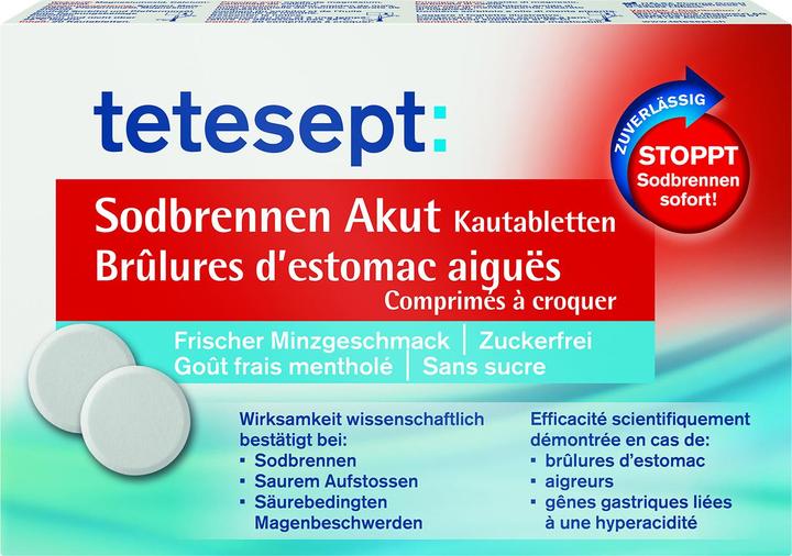 Image du produit Tetesept Sodbrennen (1 pièce(s), 53 g)