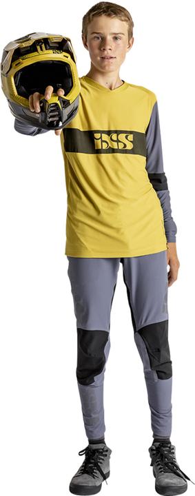 Immagine prodotto iXS Maglia a maniche lunghe Trigger EVO per bambini - Acacia / Charcoal (S)
