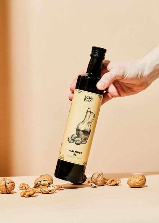 Actual product image KoRo Organic cold-pressed walnut oil (500 ml)