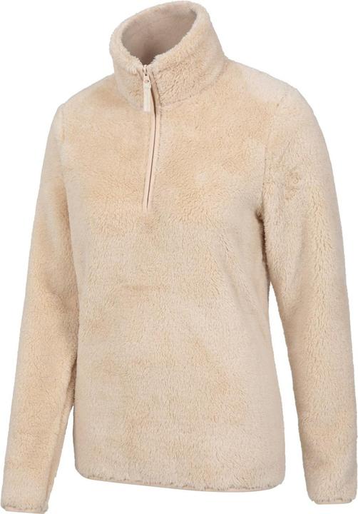 Image du produit Mountain Warehouse Womens/Ladies Teddy Fleece Quarter Zip Fleece Top (40 D)
