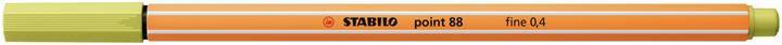 Actual product image STABILO POINT 88 - Fineliner (Mustard, 1 x)
