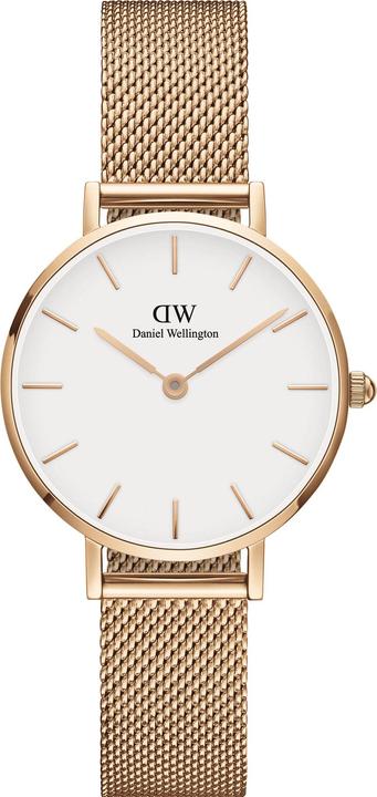 Daniel Wellington Classic Petite Melrose (Orologio da polso analogico, 28 mm)