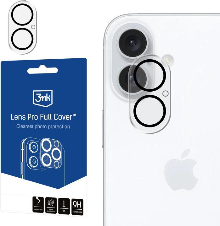 3MK Kameraabdeckung Lens Pro Full Cover für Apple iPhone 17 (Apple iPhone X)
