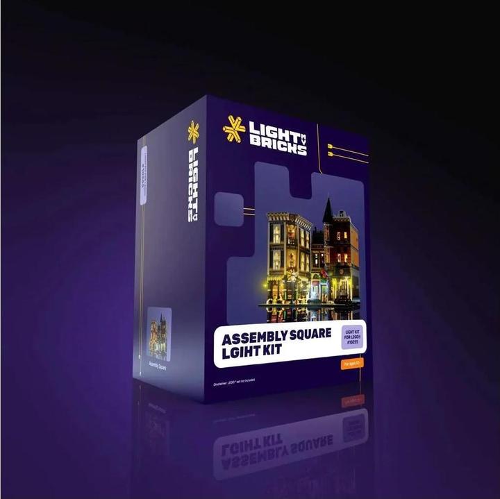 Actual product image Light my bricks LMB 2.0 LEGO® 10255# Assembly Square Light Kit