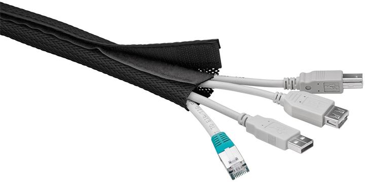 Actual product image Goobay flexible cable sheath with Velcro fastener (Cable conduit, 180 cm)