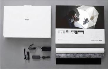 Actual product image Orangemonkie Foldio 3 portable light box (62.50 cm, 64 cm)