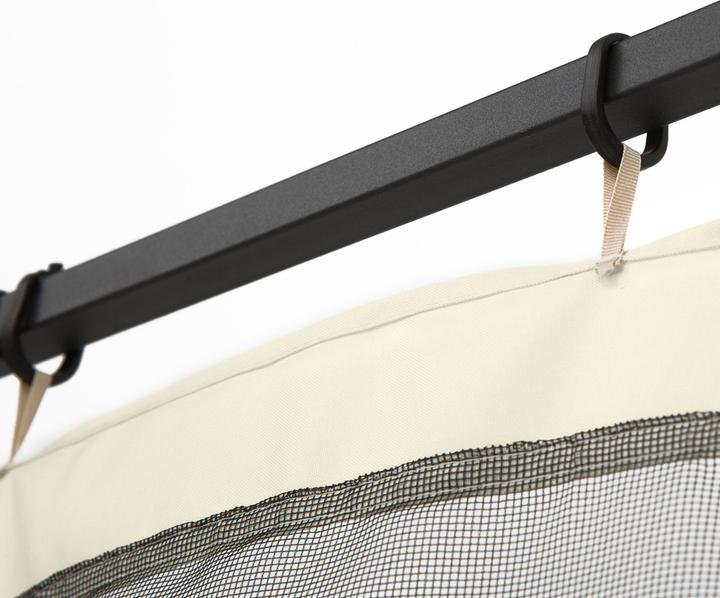 Actual product image Outsunny Fly net for 3 x 3 m gazebos with zip fastener (352 cm, 352 cm)