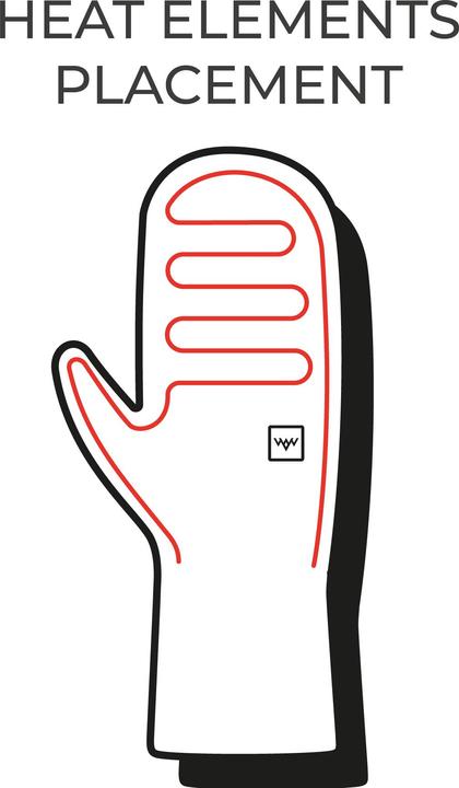 Produktbild Heat Experience Heated Blizzard Mittens (XL)