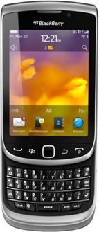 Actual product image BlackBerry Torch 9810 - QWERTZ - Black (768 GB, 3.20", 5 Mpx, 3G)