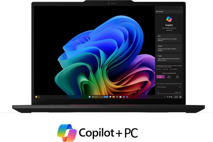 Produktbild Lenovo ThinkPad T14s G6 (14", Snapdragon X Plus X1P-42-100, 16 GB, 512 GB, DE)