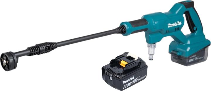 Produktbild Makita DHW 180 G1 Akku Druckreiniger 18 V 24 bar + 1x Akku 6,0 Ah - ohne Ladegerät (Akkubetrieb)