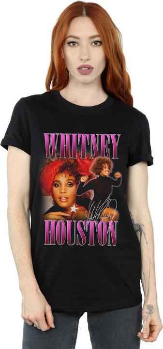 Immagine prodotto Whitney Houston Signature Homage Maglietta Ampia Donna (M)