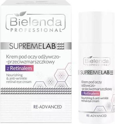 Actual product image Bielenda Professional Supremelab Re-Advanced Nourishing And Anti-Wrinkle Eye Cream With Retinal 15Ml (15 ml)