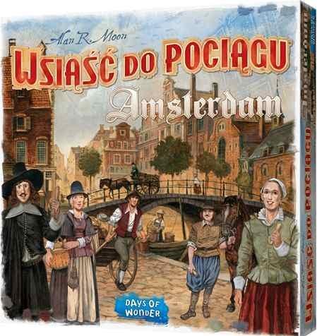 Actual product image Rebel Gra Wsiąść do pociągu Amsterdam 11632