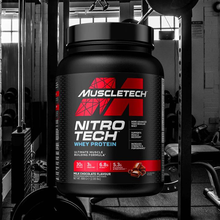 Actual product image Muscle Tech Nitro Tech (Milk chocolate, 1 pcs., 907 g)
